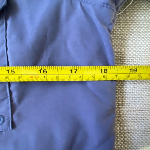Exofficio Womens Blue Heron UPF 50 Travel Fishing Outdoor Mesh Vented Shirt-Sz-S - Picture 14 of 16